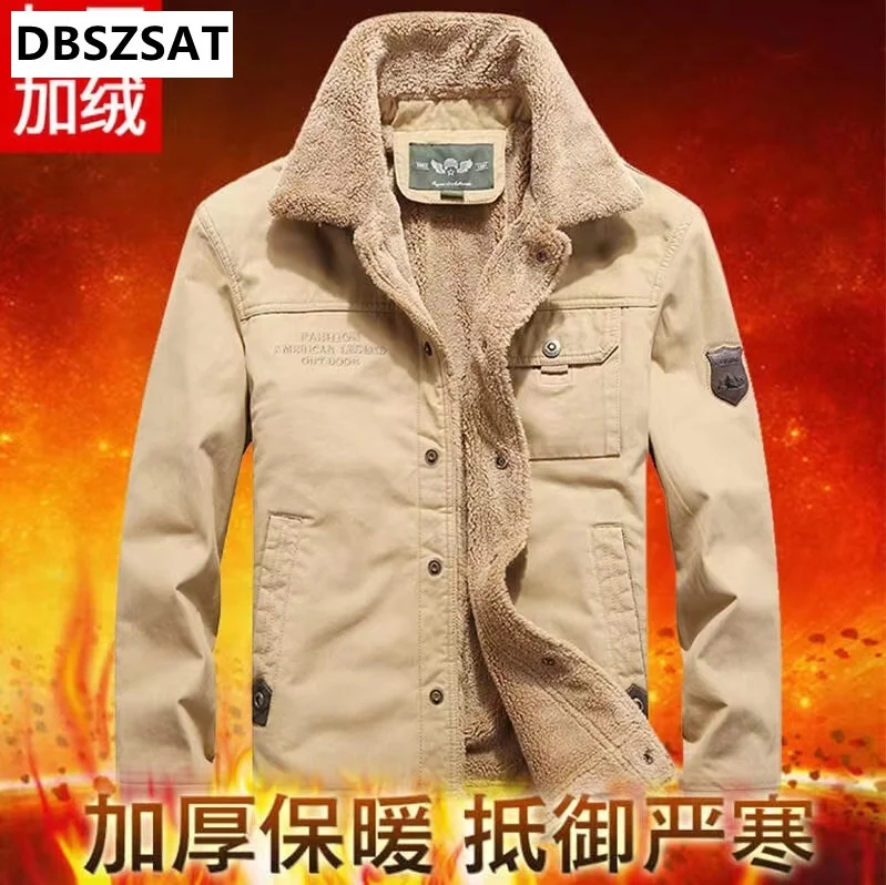 

2023Winter puffer men long coat military fur hood warm tactical bomber army korean thick coats