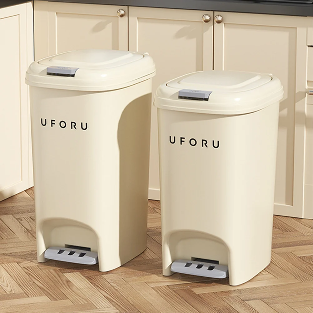 

Step Trash Can Bathroom Trash Can Trash Can with Lid Office Trash Can Garbage Can with Lid