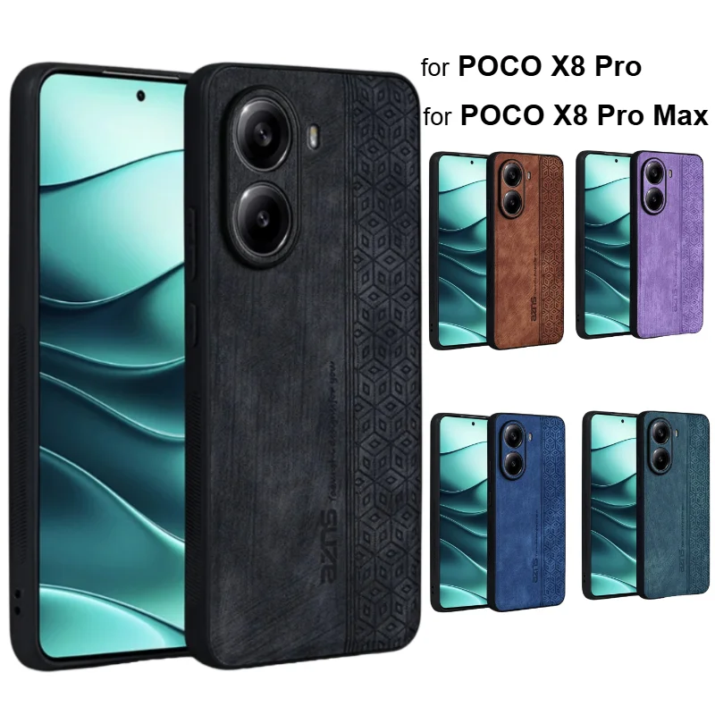 Retro Business PU Leather Smooth-Touch Shockproof Case with Full Protection