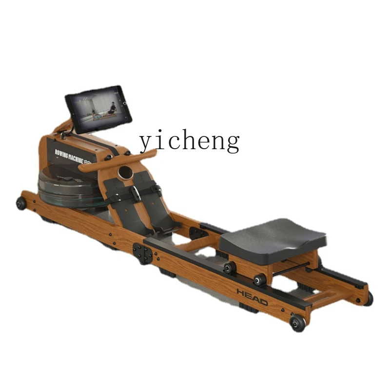 

Xl Rowing Machine Household Fitness Training Aid Water Magnetic Double Resistance Equipment Slide Boat Foldable