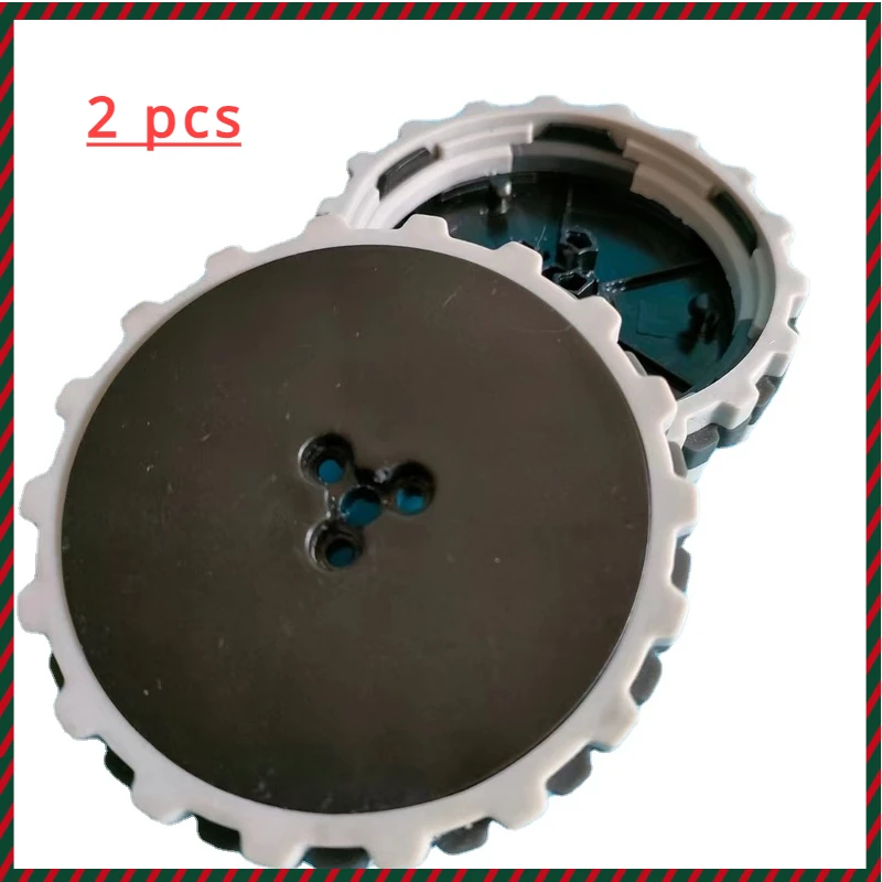 2 Pz Midea M7 I10 Midea M7Max M7 Pro I5 / I9 / I9 Eye / I5 Young I5 Extra Robot Aspirapolvere Ruote Pneumatici Parti Accessori