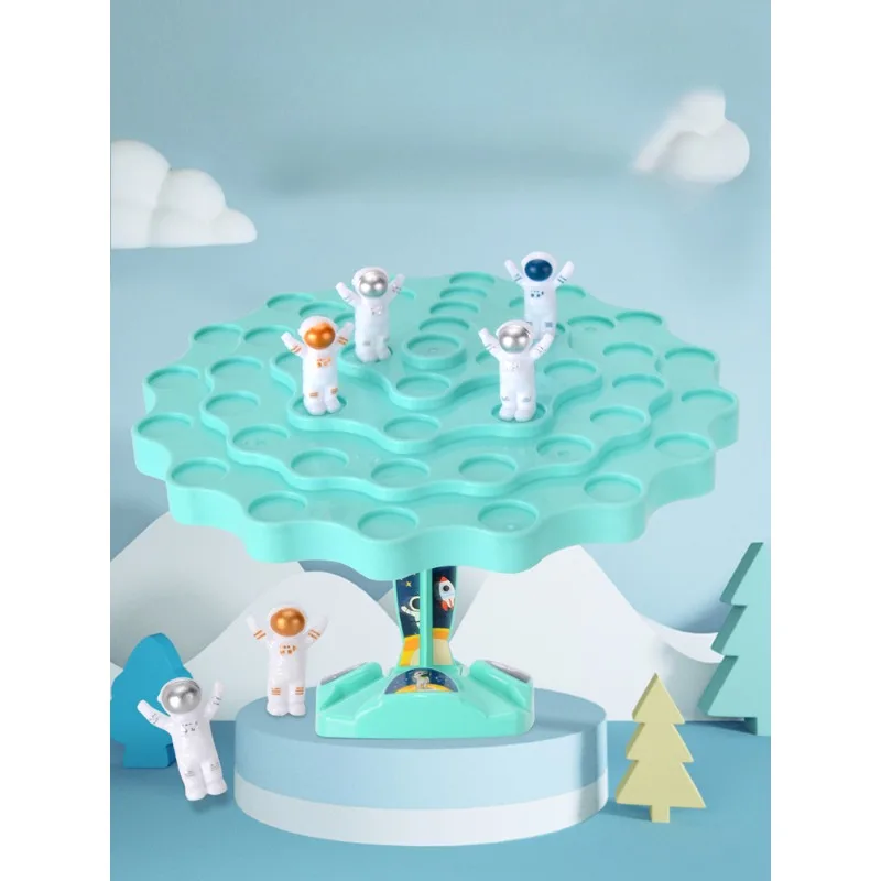 Balancing Astronaut Toys, Puzzle and Folding Music, 8-12 Year Old Children's Thinking Training, 6 Parent Child Interactive Games children s dress up game doll book quiet game book materials pack decompression pinch music diy squishy paper book