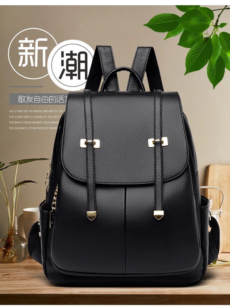 Рисунок 2 - Модные женские рюкзаки из мягкой кожи