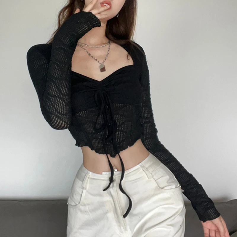 knit crop top