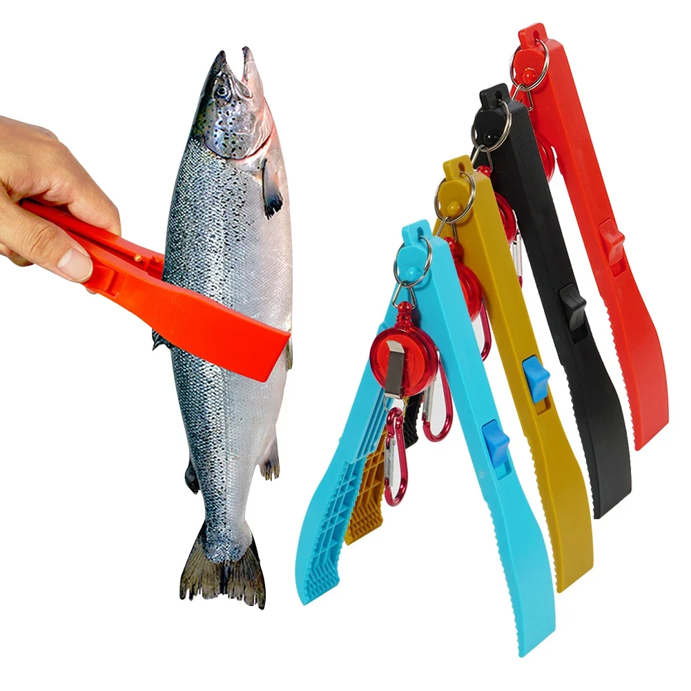 Plastic Fishing Pliers Gripper Hand Controller Fish Body Grip Clamp Gripper  Grabber Tackle Tool Fishing Clip