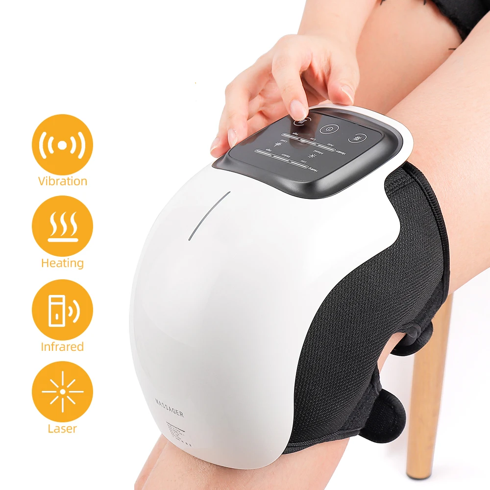Fysioterapi Varmkompress Knämassage Vibrationsvärme Knämassage Lindra Knä Reumatisk Artrit Laserljusterapi_voghion.com