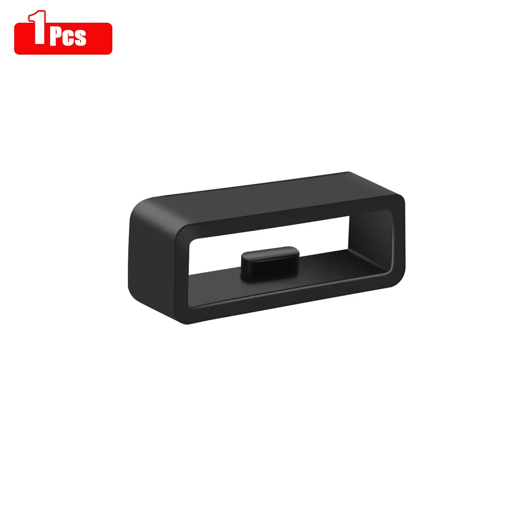 10Pcs/6pcs/4pcs/lot Rubber Watchband Rings Replacement Silicone Watch Bands Loop Ring thumbnail 2