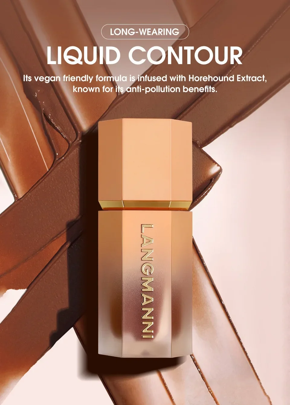 Description Picture 2 of itemLiquid Contour Stick Natural Matte Highlighters Nose Shadow Cream Lasting Contouring Brighten Highlighter Face Makeup Cosmetics