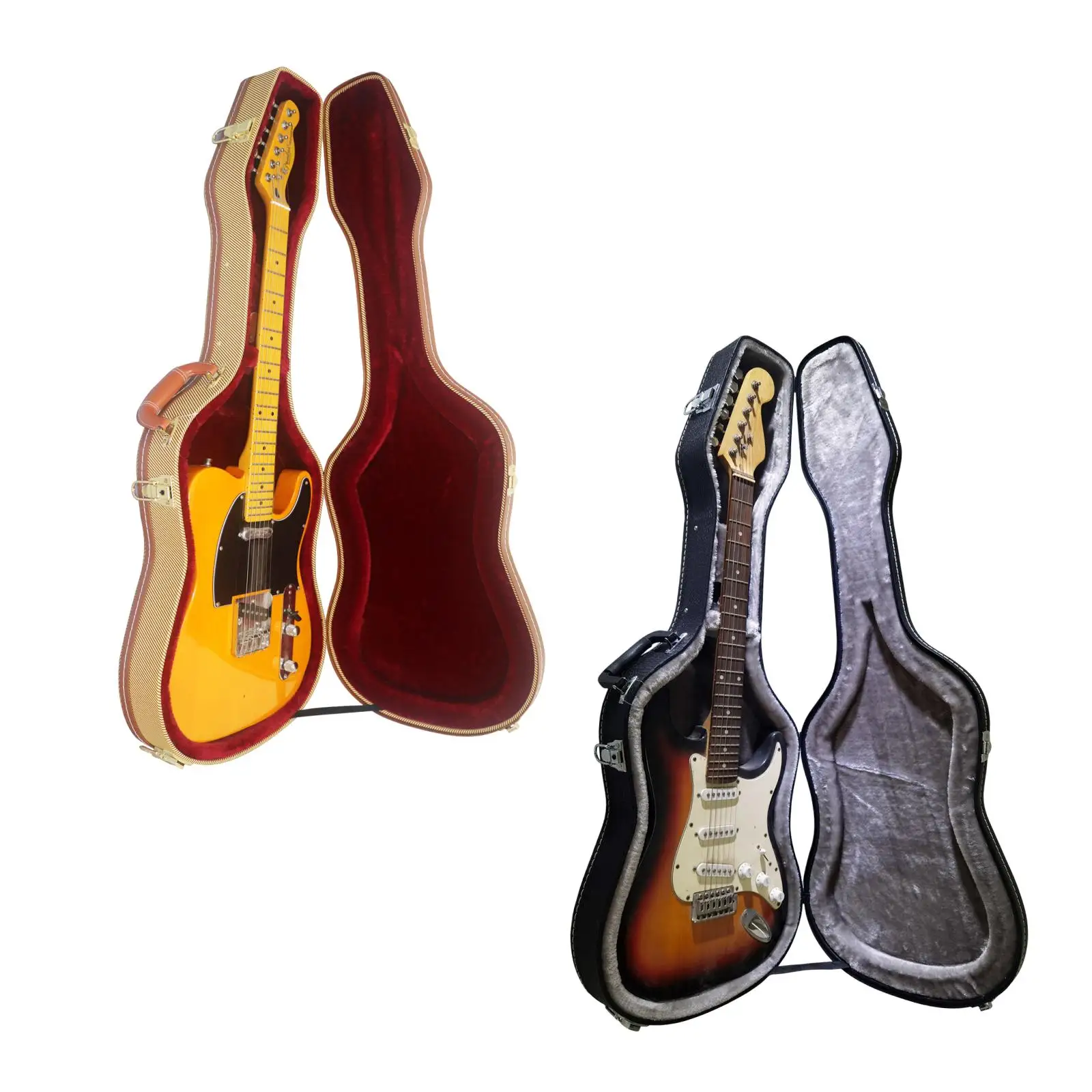 Electric Bass Guitar Bag Portable with Side Handle for Picks Tuners Capos