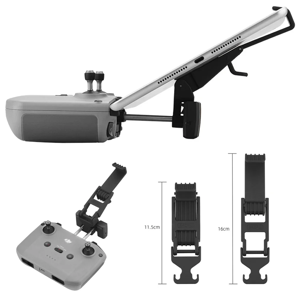 Lot de 5 supports pliables pour tablette et smartphone, vue d'ensemble sur fond blanc.