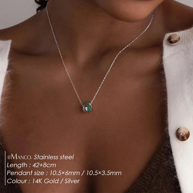 Infinity Birthstone Necklace 2