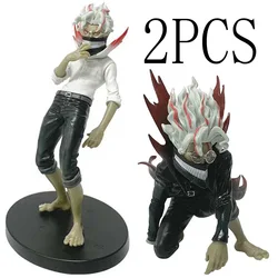 Anime Dandadan Figure - Highway Granny Ayase Momo Okarun PVC Squatting Posture Action Toy - Children's Birthday Gift (2PC NO BOX)