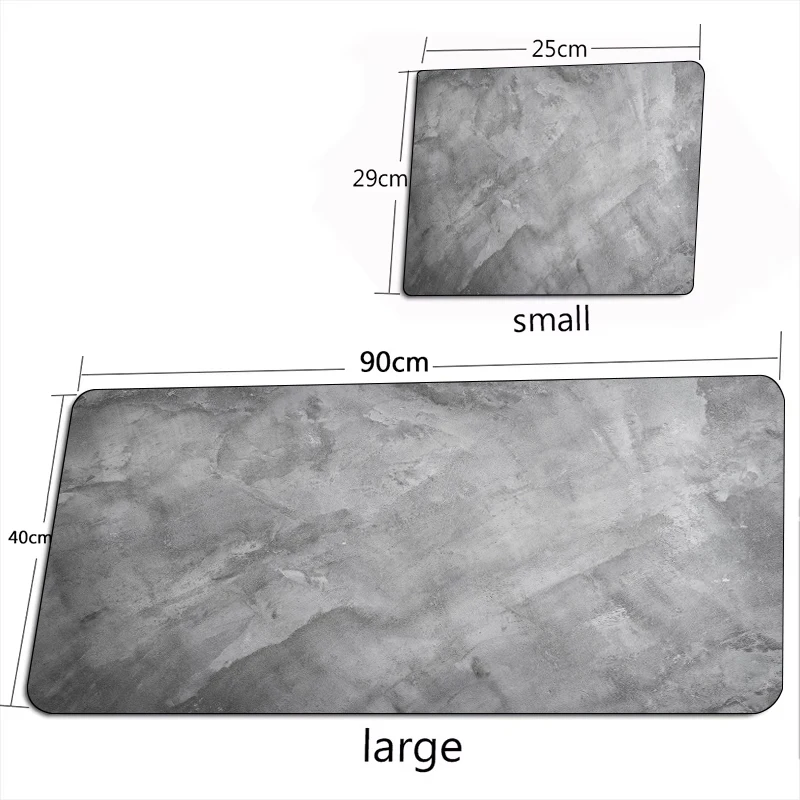 لوحة ماوس مكتب رمادي كبير