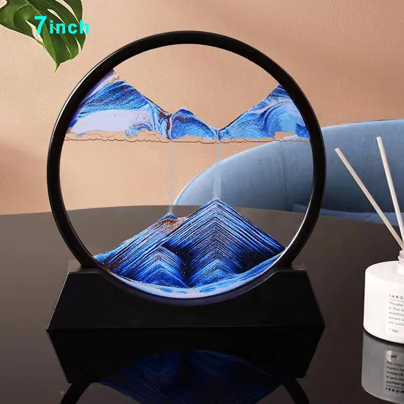 Flowing Sand Art Display Made Minimal