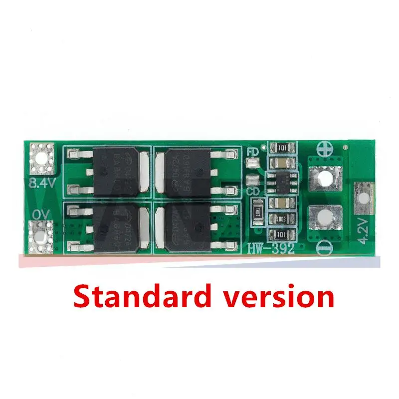 2S 20A 7.4V 8.4V 18650 Lithium Battery Board/BMS board standard/balance