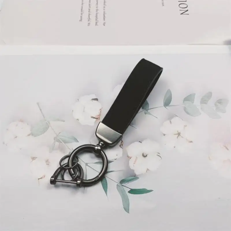 메르세데스 벤츠용 자동차 키 체인, 금속 가죽 키 체인, 범용 자동차 오토바이 키 링, 액세서리, 1 개, 2 개, 3 개