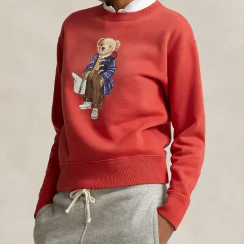 

Autumn Winter Women Plush Pullover Long Sleeve O-Neck Rugby Sportswear Casual Sweatshirts Top