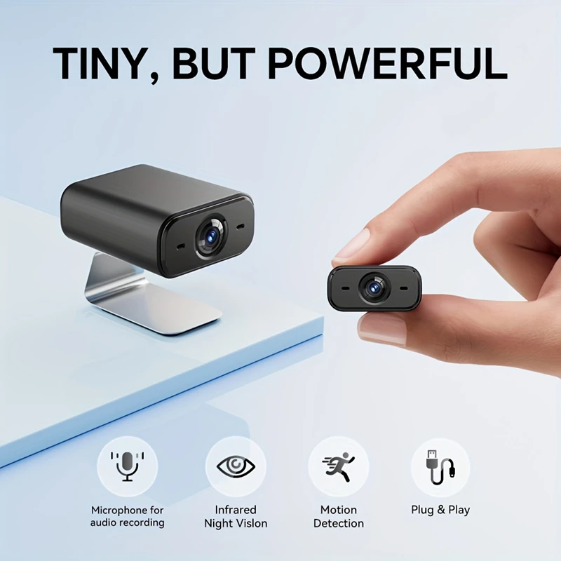 Lenovo X6 V720 Home Wireless Security Camera 1080P HD WiFi Indoor Monitor with Night Vision & Motion Detection Remote Viewing 4
