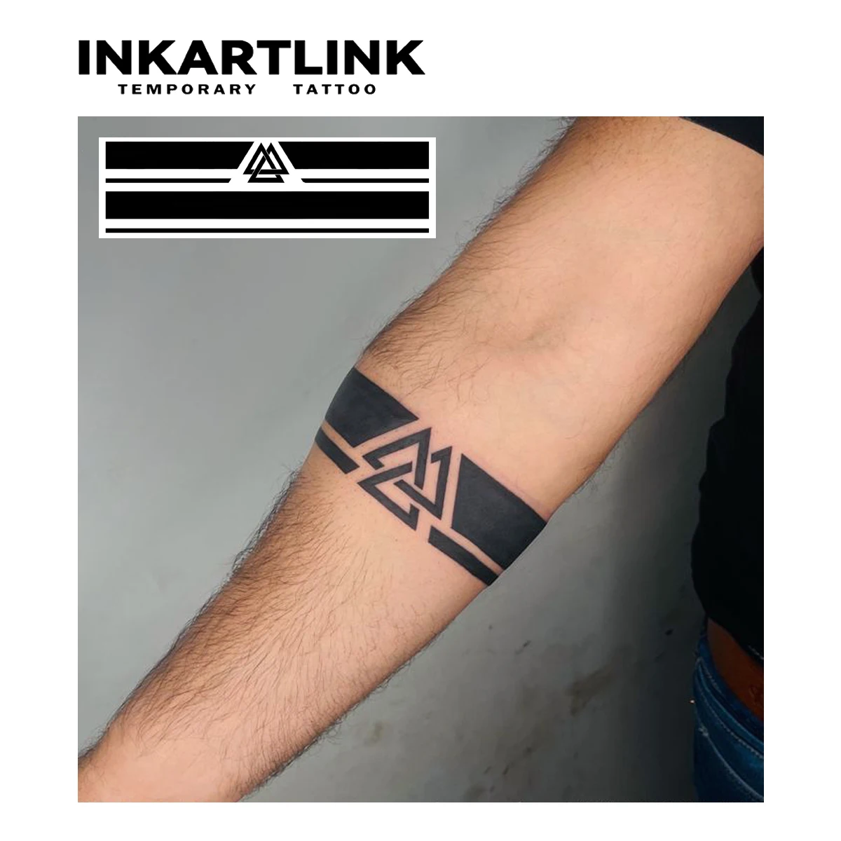 Armband  Temporary Tattoo,Lasts To 15 Days New Technology Magic Waterproof Semi Permanent Sticker. 2