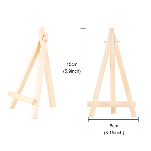 mini wood display easel