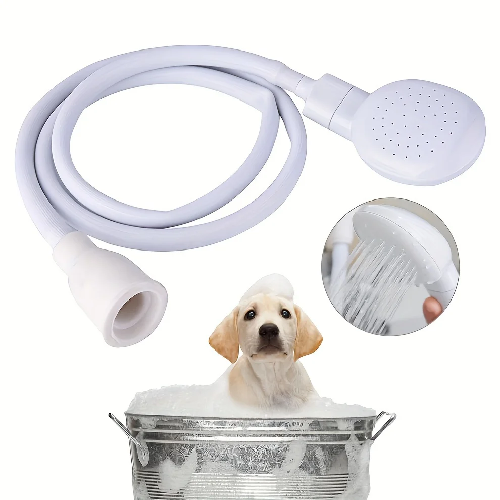 1 Set Faucet Wash Hair Shower Pet Cat Shower Faucet Sprayer Multi-purpose Faucet Plug And Play Nozzle faucet sprayer head bath showerhead