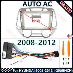 9 - Inch Car Radio Android Stereo Multimedia System with Navigation and Audio Features (For 08 HYUNDAI  I - 20)