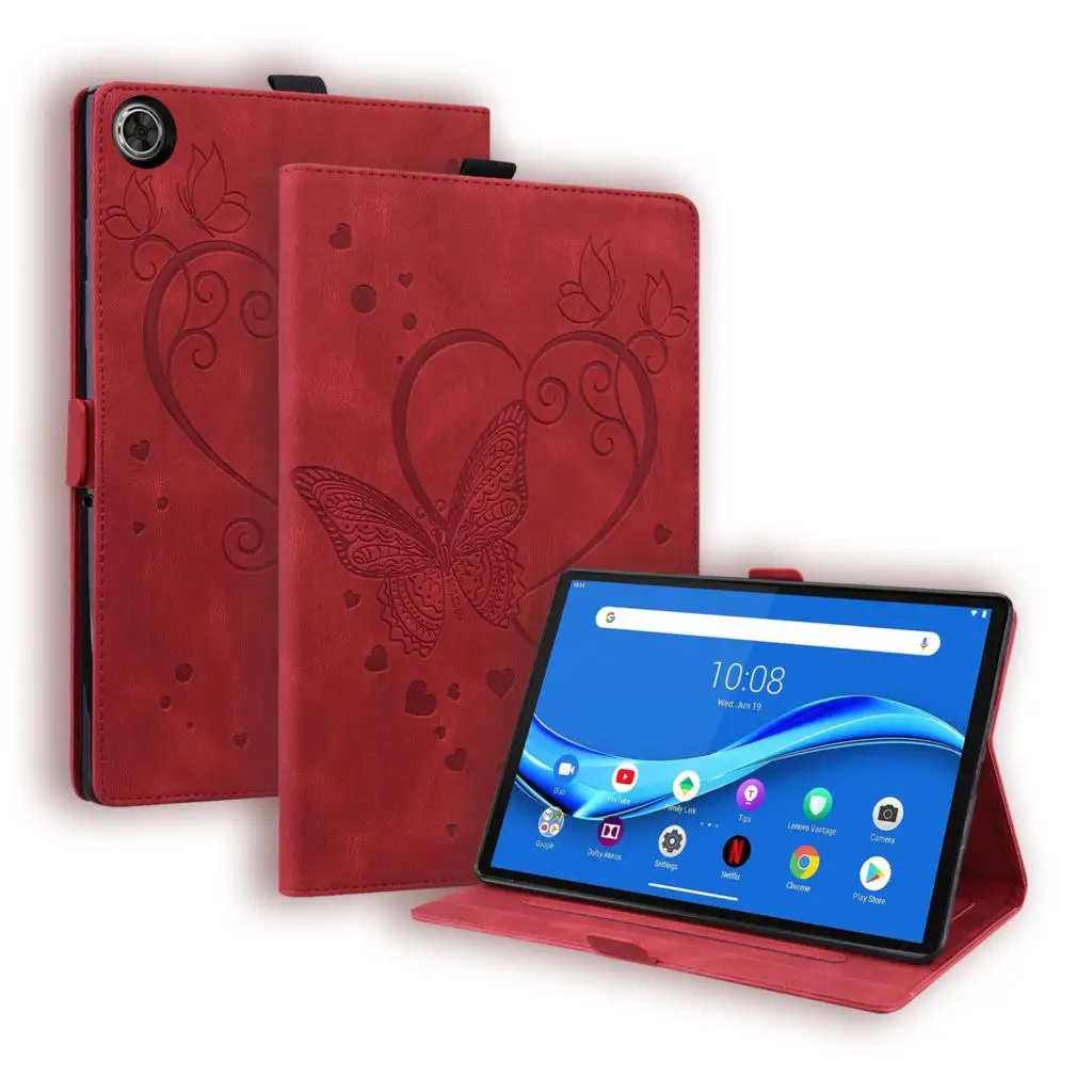 Elegant Butterfly PU Leather Stand Case