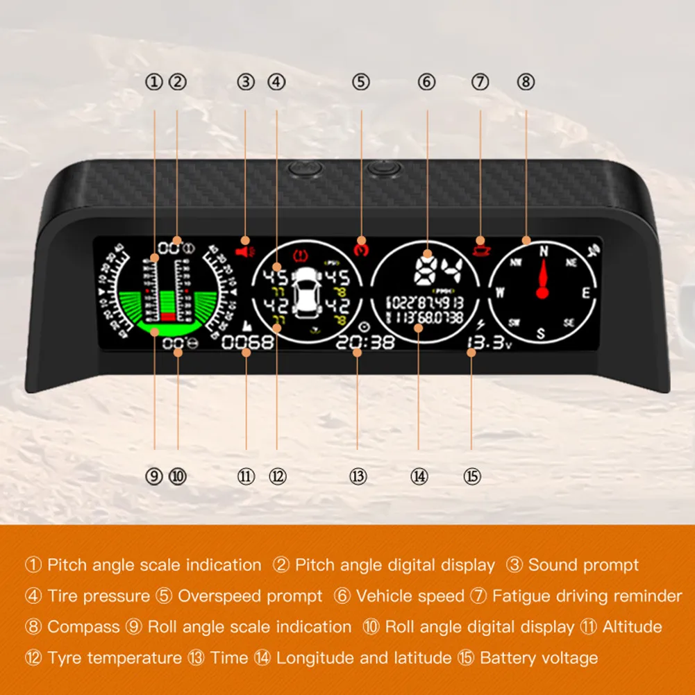   GPS TPMS HUD Ʈ ӵ  跮 , ڵ  ÷, X91, 3 in 1, DC 10V-30V, 70x59x59mm, 1 