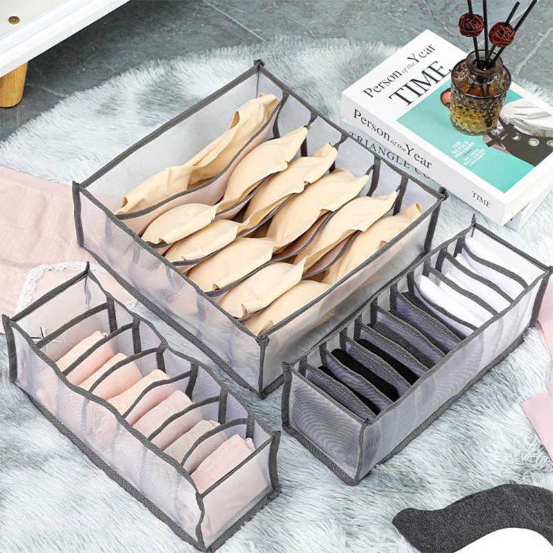 

Underwear Organizer Box, Bra Organizer, Partition Bag, Undergarment Socks, Compartment Box