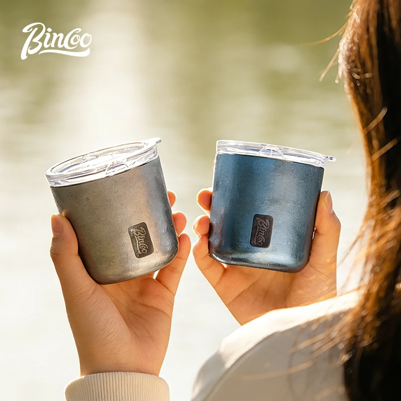 كوب قهوة تيتانيوم معزول ٢٣٠ مل