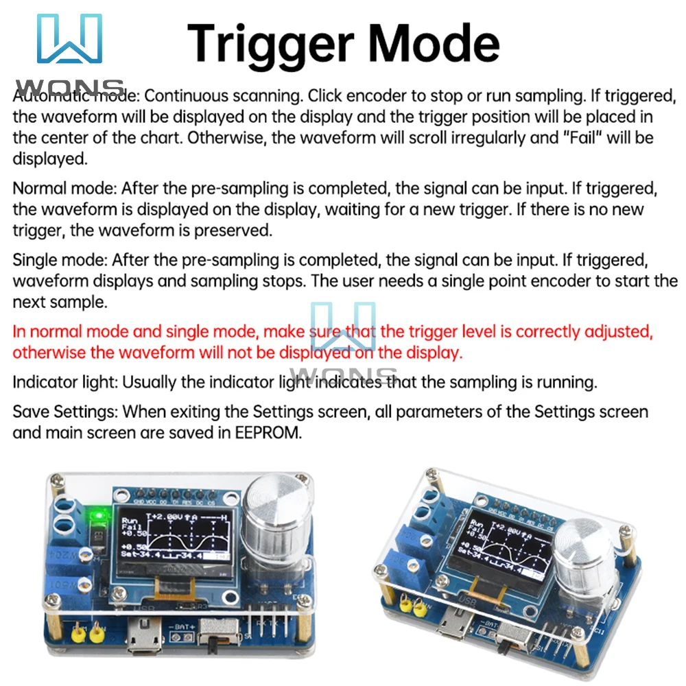 DIY 5V 0.96 inch DOS Mini Digital Oscilloscope Kit STC Microcontroller Electronic Soldering Practice Loose Parts digital oscilloscope