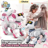 Funny Smart Machine Electronic Dog Robot Dogs Stunt Puppy Voice Command Programmable Touch-sense Music Song Toys for Kids Gifts 1