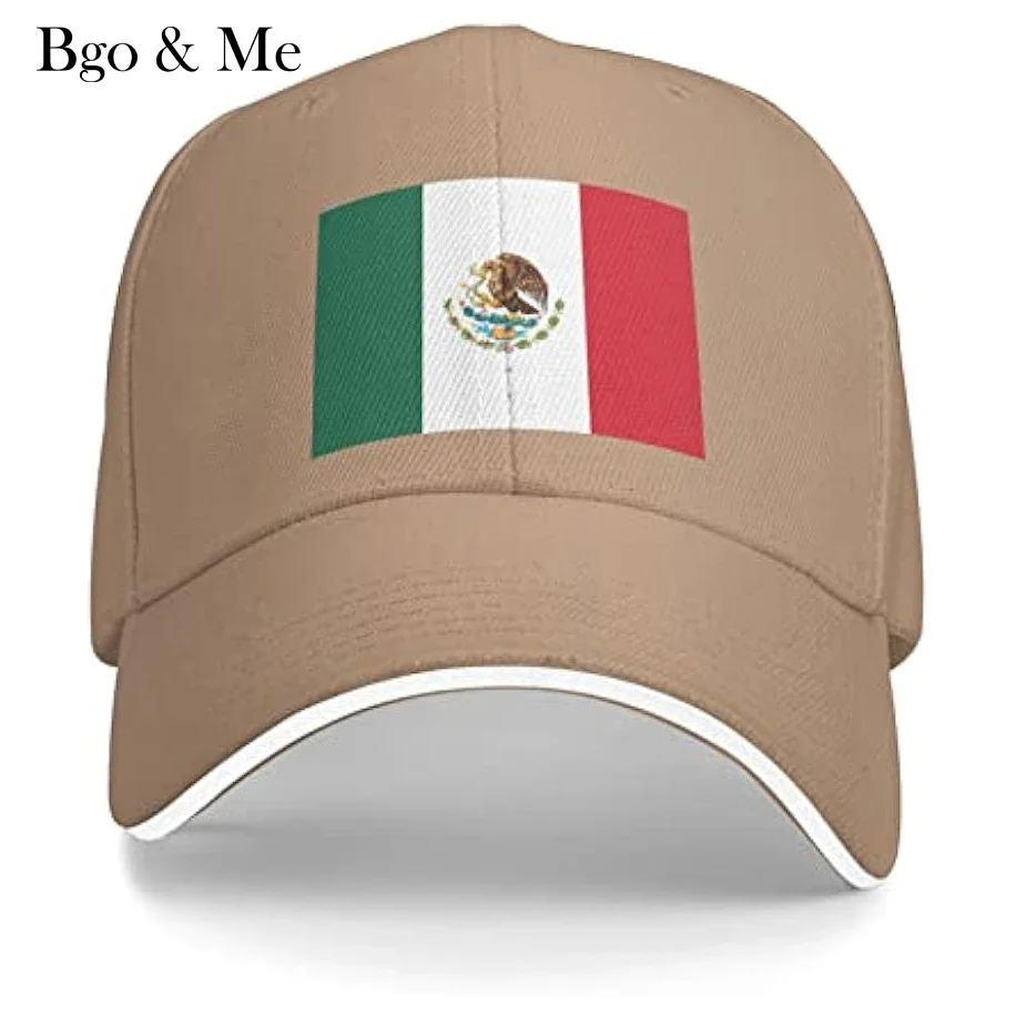 

Flag Of Mexico Unisex Baseball Cap Fits Men Women Adjustable Dad Hat Sandwich Bill Cap