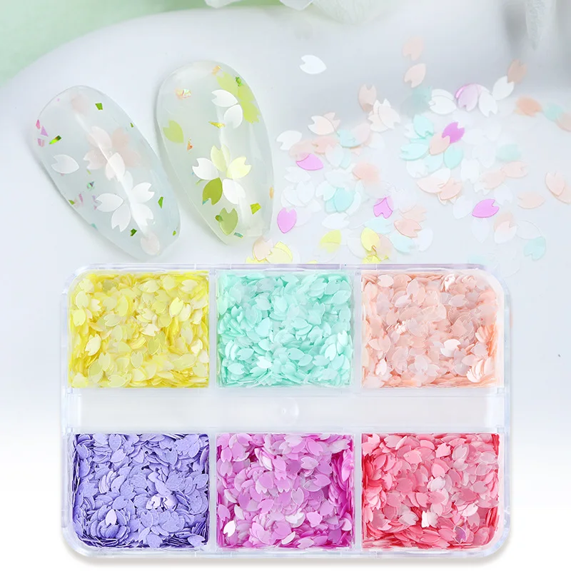

Nail Art Sequins Petalous flower Nail Art Sequins Beauty False Eyelashes Decorative Sequins Nail Decoration For Nail Tip