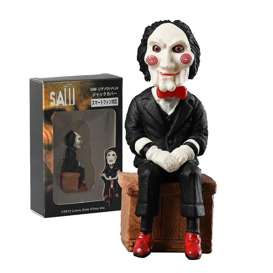 thumbnail image 1 of Figura en miniatura de la película de terror Saw Billy, Thriller Dolls, modelo de juguete de PVC, 1 of 5