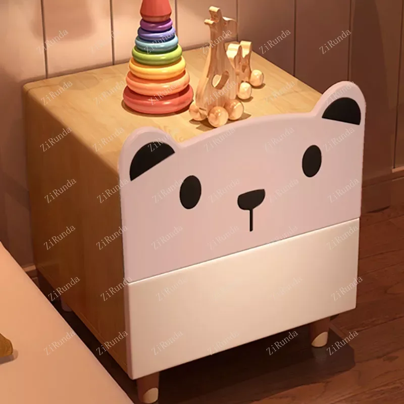 Small Side Children's Nightstands Storage Coffee Gamer Bedroom Bedside Table Dressing Filing Nachtttisch Luxury Furniture