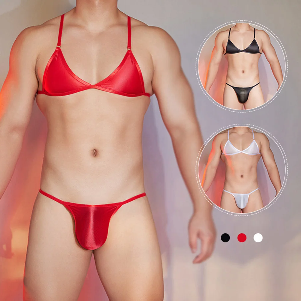 Mens Bra Lingerie Bag Bras Sexy Tоy For Men Clothing Panties Vest Top Elastic Underwear For Hot Man Gays Sissy Pouch Soft Brief mens lingerie