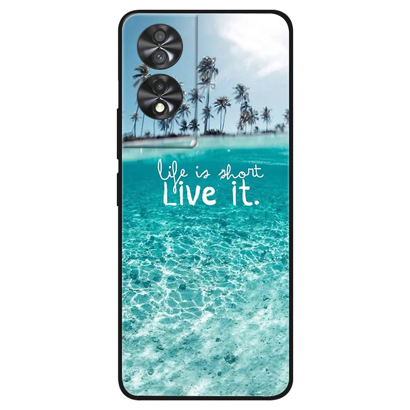 Shockproof TPU Soft Silicone Phone Cover with Cute Painted Design