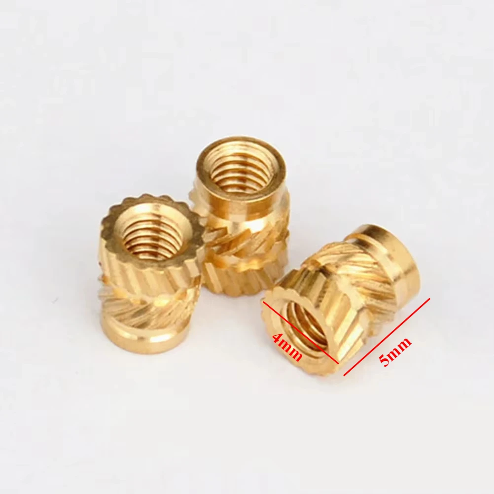 M3 Thread Knurled Brass Heat Set Insert for 3D Printer Voron 2.4