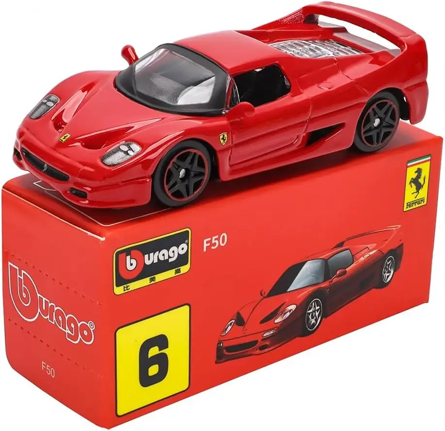 Bburago 1:64 Ferrari Series Die-Cast Toy Car Collection