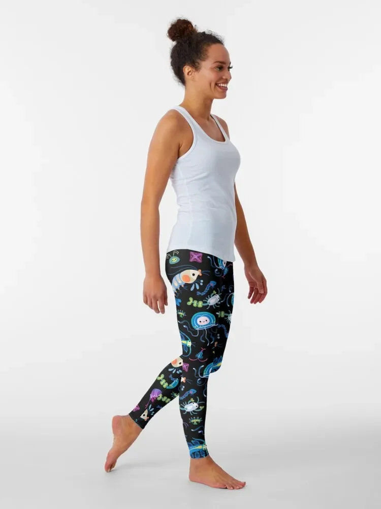 Zooplankton Leggings legings for fitness flared harem pants Womens Leggings
