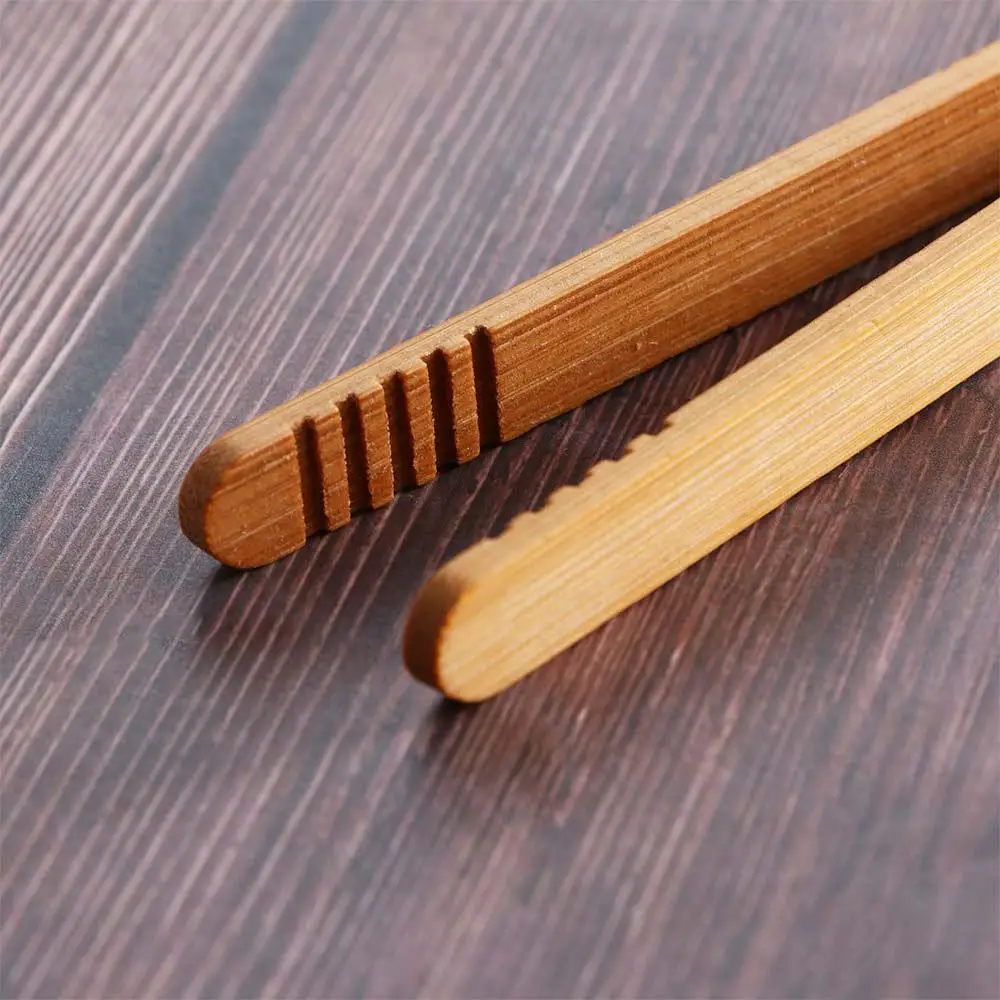 Bread Fruits Cooking Kitchen Clamp Reusable Tea Tweezer Gripper Food Tongs Toast Clip