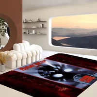Orror Movie Friday the 13th Floor Mat INS Style Soft Bedroom Floor House Laundry Room Mat Anti-skid Household Carpets 1