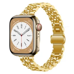 Sleek Stainless Steel Slim Bracelet - S10 - 11 46 44 45 49mm (Gold)