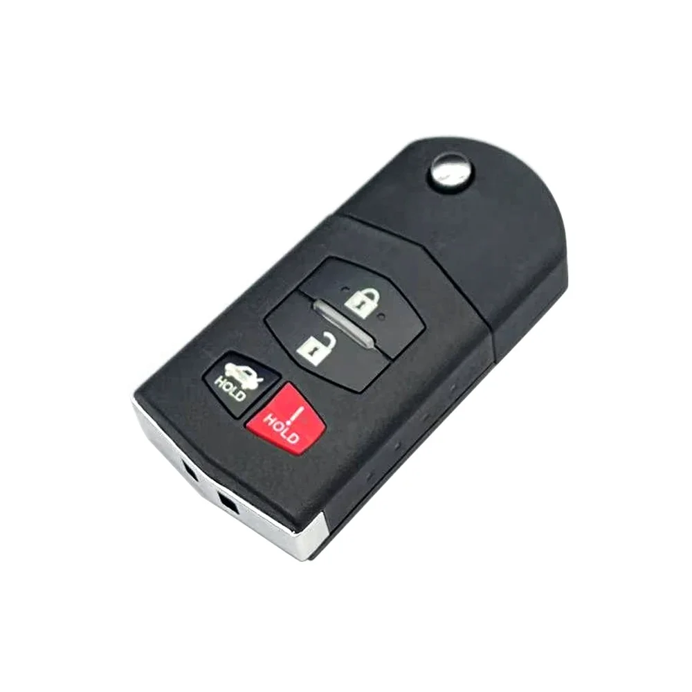 2/3/4 Button Filp Key Case Flip Remote Key Shell for MAZDA 3 5 6 RX-8 MX-5 Miata CX-5 CX-7 CX-9 RX-8 CX-9 Housing Cover key case car key shell key shell