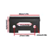 Original Replaceable Blade for Multiple Electric Hair Clippers Such As R77F R66 M5F M9F M10 VGR V003 BL600 NG2048 NG-X1 KULILANG 5