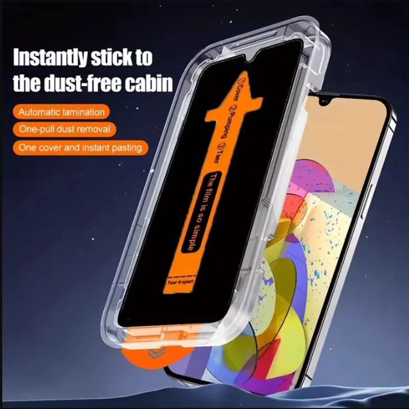 Pellicola Protettiva in Vetro Temperato Anti-Spia per Xiaomi Mi 14 15 13 17 Ultra, 1-3 Pezzi, con Rimozione Automatica della Polvere