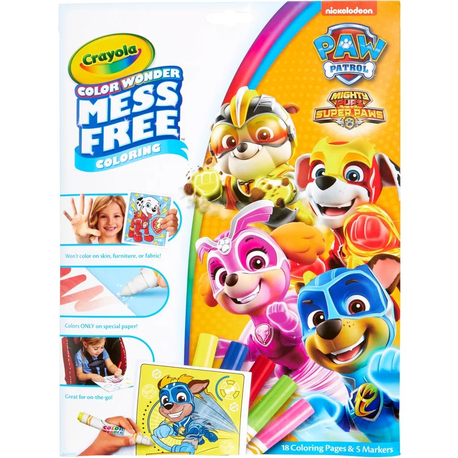 Crayola Mess Free Mickey Mouse Roadster Racers Color Wonder Pad 18 Mickey  Mouse Clubhouse Coloring Pages, 5 Color Wonder Markers - Drawing Toys -  AliExpress