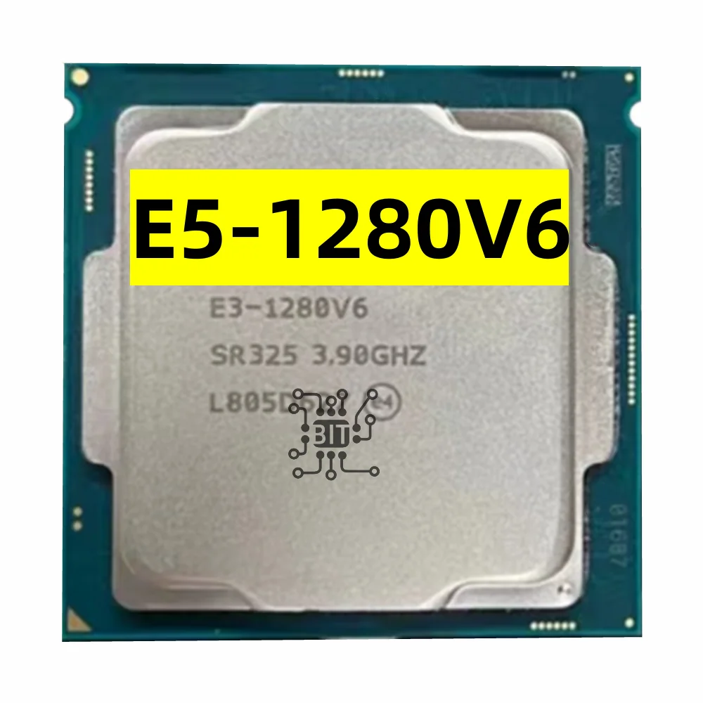 Xeon E3-1280V6 Cpu 3.90Ghz 8M Lga1151 E3-1280 V6 Quad-Core Desktop E3 1280 V6 Processore Spedizione Gratuita E3 1280 V6