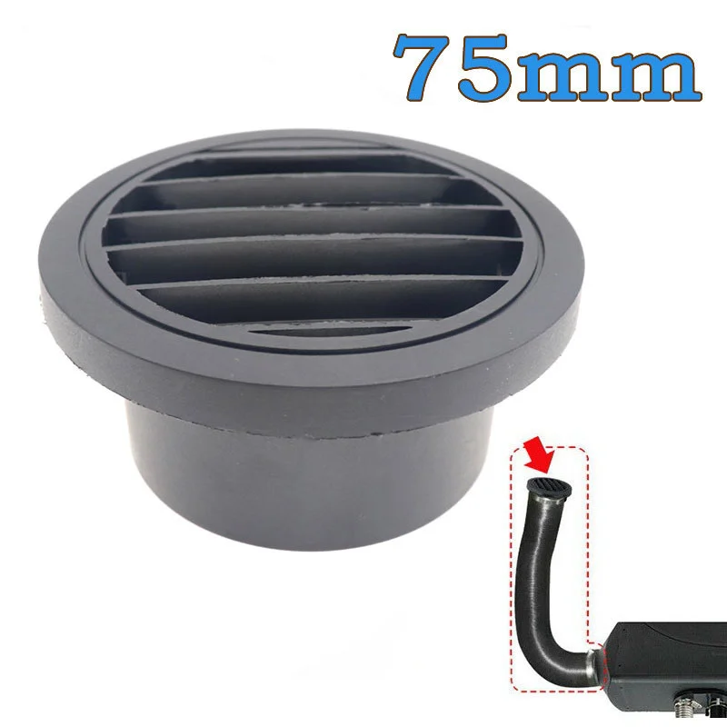 

75mm Car Auto Heater Pipe Duct Warm Air Outlet Vent Hose Clips Set For Car Truck Parking Diesel Heater Webasto Eberspacher